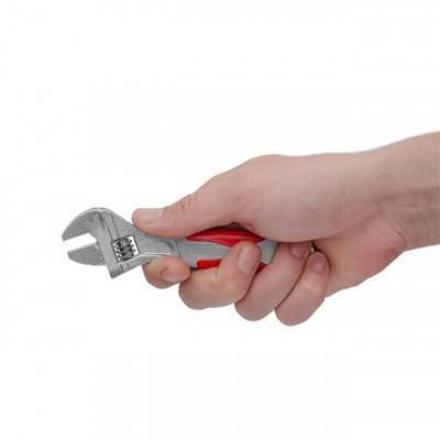 Будкрам купить Ключ разводной 150 мм, изолированная рукоятка, никелевое покрытие INTERTOOL XT-0015 Ключ разводной 150 мм, изолированная рукоятка, никелевое покрытие INTERTOOL XT-0015 7