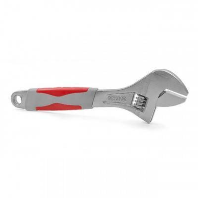 Будкрам купить Ключ разводной 300 мм, изолированная рукоятка, никелевое покрытие INTERTOOL XT-0030 Ключ разводной 300 мм, изолированная рукоятка, никелевое покрытие INTERTOOL XT-0030 4