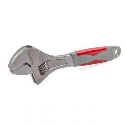 Будкрам купить Ключ разводной 300 мм, изолированная рукоятка, никелевое покрытие INTERTOOL XT-0030 Ключ разводной 300 мм, изолированная рукоятка, никелевое покрытие INTERTOOL XT-0030 6