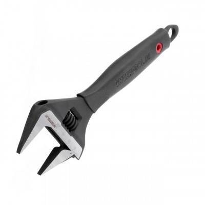 Будкрам купить Ключ разводной 200 мм, обрезиненная рукоятка, развод губок 38 мм, Cr-V INTERTOOL XT-0045 Ключ разводной 200 мм, обрезиненная рукоятка, развод губок 38 мм, Cr-V INTERTOOL XT-0045 4