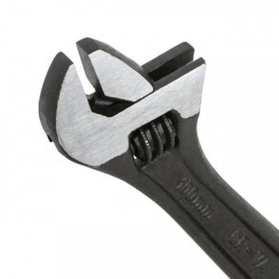 Будкрам купить Ключ разводной 100мм, Cr-V, черный, фосфатированный, INTERTOOL XT-0054 Ключ разводной 100мм, Cr-V, черный, фосфатированный, INTERTOOL XT-0054 2