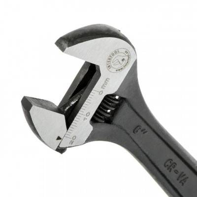 Будкрам купить Ключ разводной 150мм, Cr-V, черный, фосфатированный, INTERTOOL XT-0056 Ключ разводной 150мм, Cr-V, черный, фосфатированный, INTERTOOL XT-0056 3