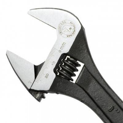 Будкрам купить Ключ разводной 200мм, Cr-V, черный, фосфатированный, INTERTOOL XT-0058 Ключ разводной 200мм, Cr-V, черный, фосфатированный, INTERTOOL XT-0058 3