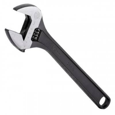 Будкрам купить Ключ разводной фосфатированный, 380 мм, черный, фосфатированный INTERTOOL XT-0065 Ключ разводной фосфатированный, 380 мм, черный, фосфатированный INTERTOOL XT-0065 2