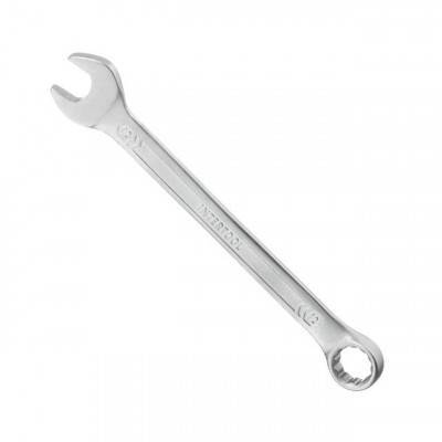 Будкрам купити Ключ комбинированный 12 мм Cr-V, покрытие сатин-хром; PROF DIN3113 INTERTOOL XT-1012