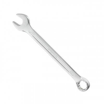 Будкрам купити Ключ комбинированный 16 мм Cr-V, покрытие сатин-хром; PROF DIN3113 INTERTOOL XT-1016