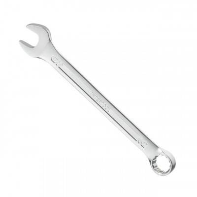 Будкрам купити Ключ комбинированный 17 мм Cr-V, покрытие сатин-хром; PROF DIN3113 INTERTOOL XT-1017