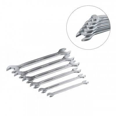 Будкрам купити Набор рожковых ключей 6шт. 6-17мм Cr-V, покрытие сатин-хром; DIN3110, STORM INTERTOOL XT-1101 Набор рожковых ключей 6шт. 6-17мм Cr-V, покрытие сатин-хром; DIN3110, STORM INTERTOOL XT-1101 3