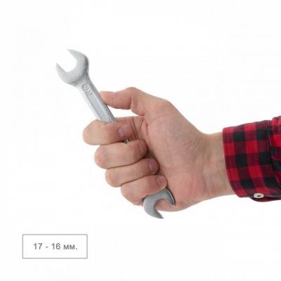 Будкрам купити Набор рожковых ключей 6шт. 6-17мм Cr-V, покрытие сатин-хром; DIN3110, STORM INTERTOOL XT-1101 Набор рожковых ключей 6шт. 6-17мм Cr-V, покрытие сатин-хром; DIN3110, STORM INTERTOOL XT-1101 4