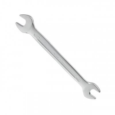 Будкрам купить Ключ рожковый 12-13мм Cr-V, покрытие сатин-хром; PROF DIN3113 INTERTOOL XT-1112