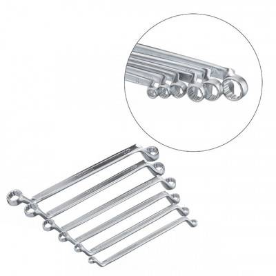 Будкрам купити Набор накидных ключей 6шт. 6-17мм Cr-V, покрытие сатин-хром; DIN838 STORM INTERTOOL XT-1201 Набор накидных ключей 6шт. 6-17мм Cr-V, покрытие сатин-хром; DIN838 STORM INTERTOOL XT-1201 3