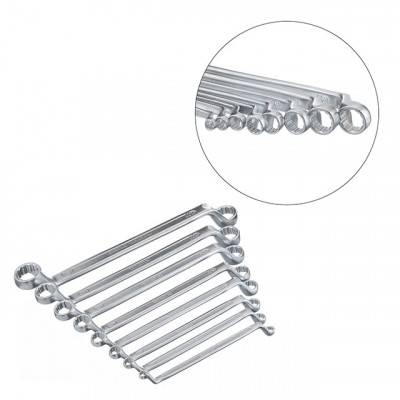 Будкрам купить Набор накидных ключей 8шт., 6-22мм Cr-V, покрытие сатин-хром; DIN838 STORM INTERTOOL XT-1202 Набор накидных ключей 8шт., 6-22мм Cr-V, покрытие сатин-хром; DIN838 STORM INTERTOOL XT-1202 3