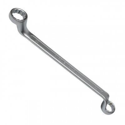 Будкрам купить Ключ накидной 21-23 мм Cr-V, покрытие сатин-хром; PROF DIN3113 INTERTOOL XT-1221