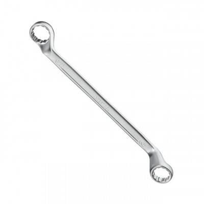 Будкрам купить Ключ накидной 24-27 мм Cr-V, покрытие сатин-хром; PROF DIN3113 INTERTOOL XT-1224