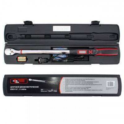 Будкрам купить Динамометрический ключ электронный 1/2", 68-340 Нм INTERTOOL XT-9021 Динамометрический ключ электронный 1/2", 68-340 Нм INTERTOOL XT-9021 1_small