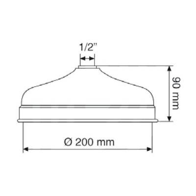 Будкрам купить Лейка для верхнего душа Bianchi SOFOLF050000CRM Лейка для верхнего душа Bianchi SOFOLF050000CRM 2