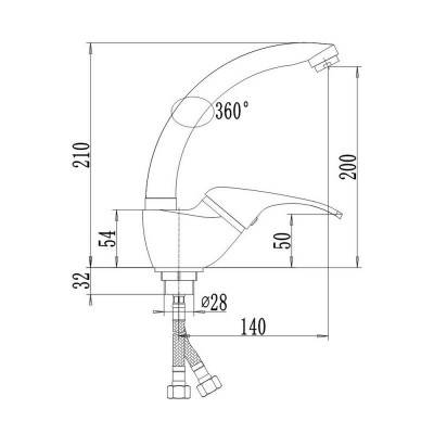 Будкрам купить Смеситель для кухни Qtap Smart CRM 008F-1 Смеситель для кухни Qtap Smart CRM 008F-1 2