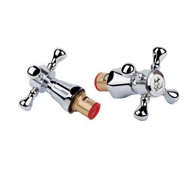 Будкрам купити Кран-букса Qtap M11 CRM кераміка 1/2 " з ручкою Mayfair (пара)