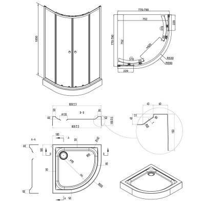 Будкрам купить Набор Qtap душевая кабина Presto CRM1088AP5 Pear + поддон Uniarc 308815 Набор Qtap душевая кабина Presto CRM1088AP5 Pear + поддон Uniarc 308815 2