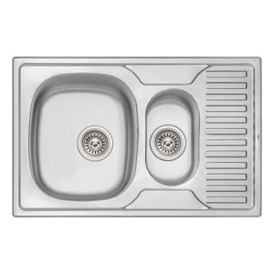Будкрам купить Кухонная мойка Qtap 7850-B Micro Decor 0,8 мм (QT7850BMICDEC08)