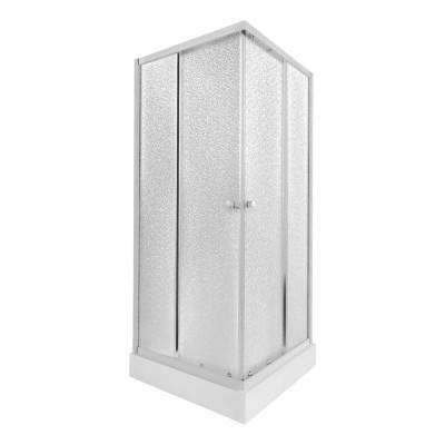 Будкрам купить Набор Qtap душевая кабина Presto WHI1099SP5 Pear + поддон Unisquare 309915