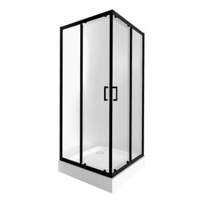 Будкрам купить Набор Qtap душевая кабина Taurus BLA1099SC6 Clear + поддон Unisquare 309915