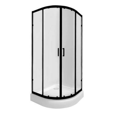 Будкрам купить Набор Qtap душевая кабина Taurus BLA1099AC6 Clear + поддон Uniarc 309915