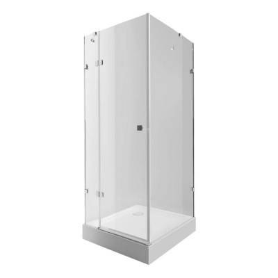 Будкрам купить Набор Qtap душевая кабина Capricorn CRM1099SC6 Clear + поддон Unisquare 309915