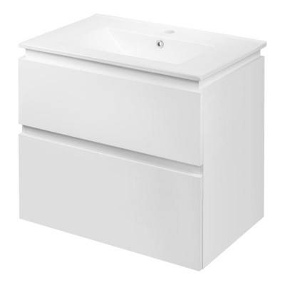 Будкрам купить Тумба подвесная с умывальником Qtap Albatross QT0172TP700D3070CW