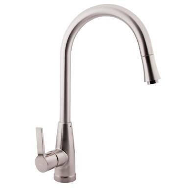 Будкрам купить Смеситель для кухни с выдвижным изливом Potato P908-1