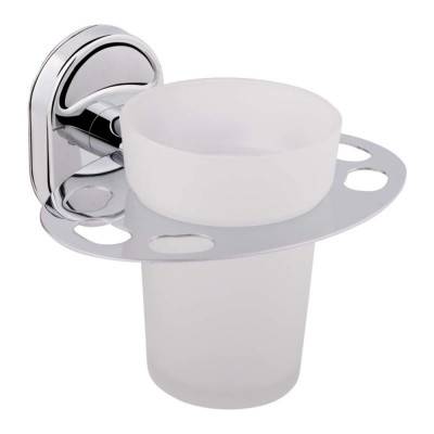 Будкрам купить Стакан Potato P2906-1 с держателем зубных щеток