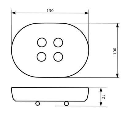 Будкрам купить Мыльница Potato P202 Мыльница Potato P202 2