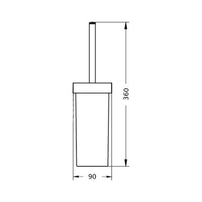 Будкрам купить Ершик для унитаза Potato P323-1 Ершик для унитаза Potato P323-1 2