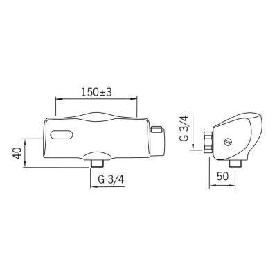 Будкрам купить Смеситель для душа бесконтактный Oras Electra 6180 Смеситель для душа бесконтактный Oras Electra 6180 2