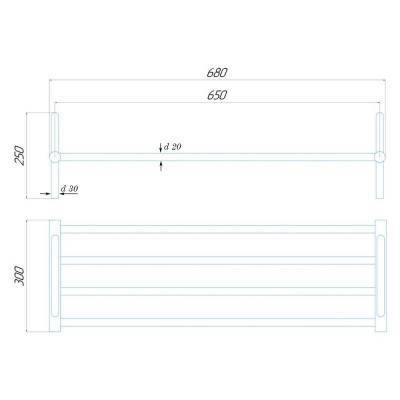 Будкрам купить Полка электрическая для обуви Q-tap Lugano CRM P1 250x650 Полка электрическая для обуви Q-tap Lugano CRM P1 250x650 2