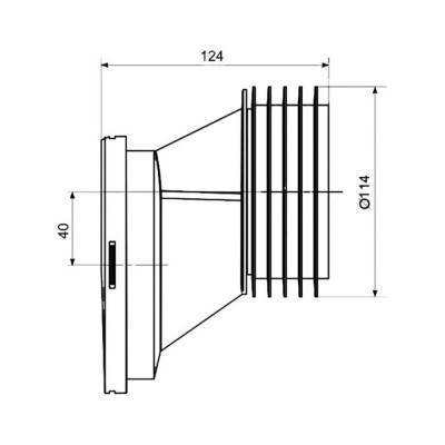 Будкрам купить Эксцентрик для унитаза ANI Plast W0420 со смещением 40 мм Эксцентрик для унитаза ANI Plast W0420 со смещением 40 мм 2
