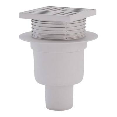 Будкрам купить Трап ANI Plast TA5704 вертикальный с пластиковой решеткой 100х100