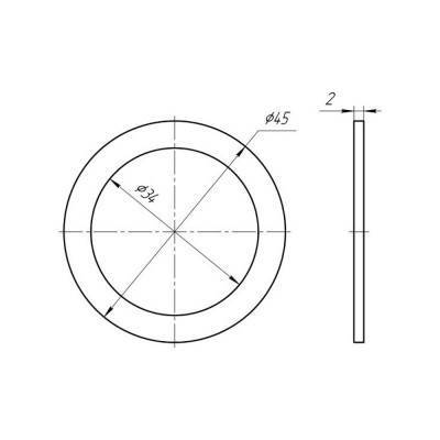Будкрам купити Прокладка ANI Plast М022 Прокладка ANI Plast М022 2