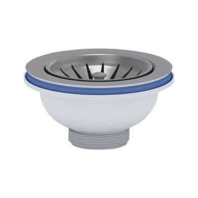 Будкрам купити Випуск для мийки ANI Plast М250 з нержавіючої сіткою 115 мм