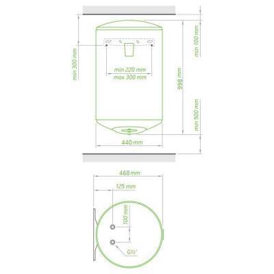 Будкрам купити Водонагрівач Tesy Anticalc 100 л, сухий ТЕН 1,2 кВт (GCV1004424DD06TS2R) 302985 Водонагрівач Tesy Anticalc 100 л, сухий ТЕН 1,2 кВт (GCV1004424DD06TS2R) 302985 2