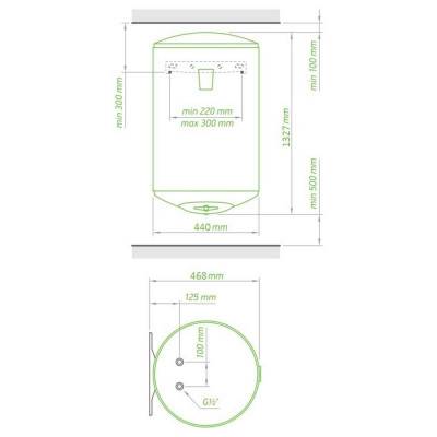 Будкрам купить Водонагреватель Tesy Anticalc 150 л, сухой ТЭН 1,2 кВт (GCV1504424DD06TS2R) 302987 Водонагреватель Tesy Anticalc 150 л, сухой ТЭН 1,2 кВт (GCV1504424DD06TS2R) 302987 2