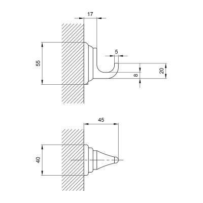 Будкрам купити Гачок Lidz (CRM)-113.06.01 Гачок Lidz (CRM)-113.06.01 2