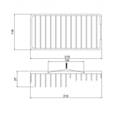 Будкрам купить Полка Lidz (CRM)-121.06.02 Полка Lidz (CRM)-121.06.02 2