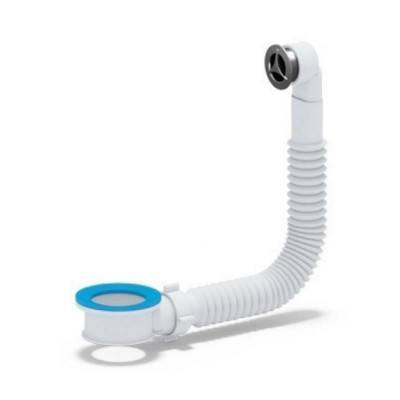 Будкрам купити Перелив для раковини круглий ANI Plast N420SR1 з нержавіючої сіткою 3 1/2"