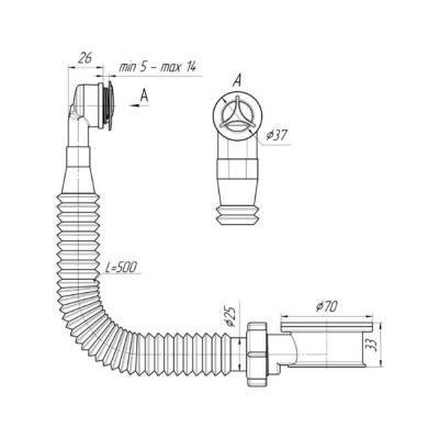 Будкрам купити Перелив для раковини круглий ANI Plast N420SR1 з нержавіючої сіткою 3 1/2" Перелив для раковини круглий ANI Plast N420SR1 з нержавіючої сіткою 3 1/2" 2