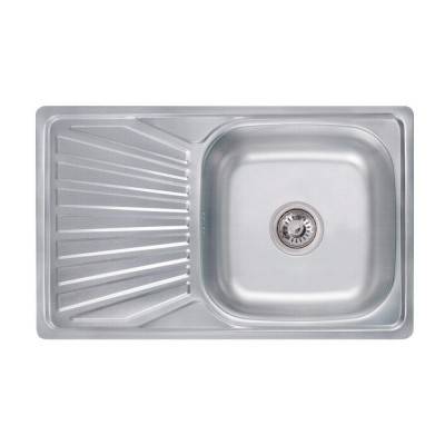 Будкрам купить Кухонная мойка Lidz 7848 Decor 0,8 мм (LIDZ7848DEC)