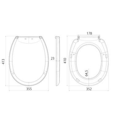 Будкрам купить Сиденье для унитаза ANI Plast WS0100 Сиденье для унитаза ANI Plast WS0100 2