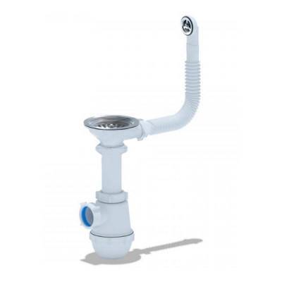 Будкрам купити Сифон для кухонного миття ANI Plast A0142S з круглим переливом