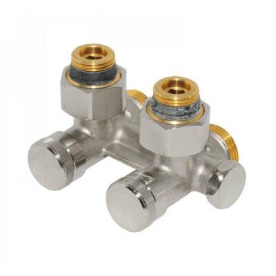 Будкрам купить Кран радиаторный Danfoss RLV-K 1/2"х3/4" угловой (003L0282)