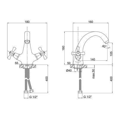 Будкрам купить Смеситель для раковины Lidz (CRM)-30 21 161 00 Смеситель для раковины Lidz (CRM)-30 21 161 00 2